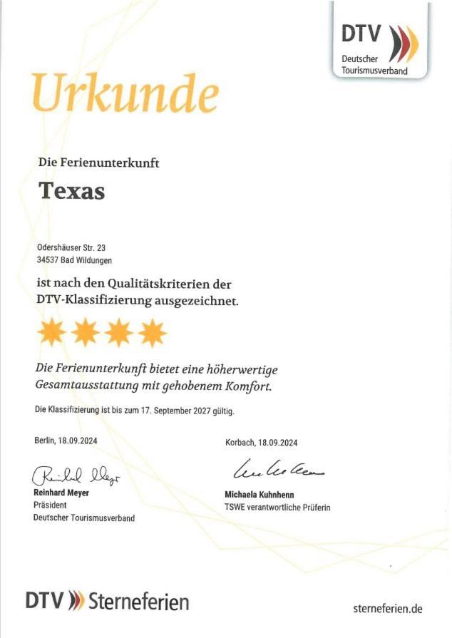 Little Hawaii & Texas Lejlighed Bad Wildungen Eksteriør billede